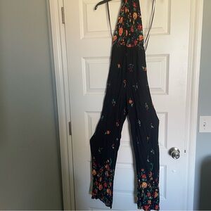 FOREVER 21 Halter Backless Jumpsuit